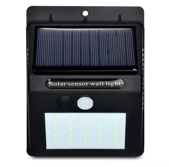 Luminária Solar Sensor Movimento EcoLed