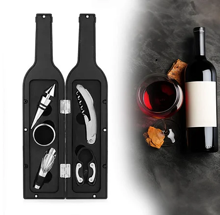 Kit Premium Saca-Rolha para Vinho